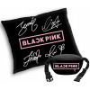 Vankúš - Blackpink vankúš + obličkový vrecko skvelý darček (Blackpink vankúš + obličkový vrecko skvelý darček)