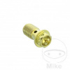 Skrutka M10 x 1.25 Titan Racing zlatá farba PB pre Honda Shadow VT600 1988-2000