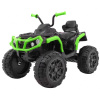 Elektrická detská štvorkolka ATV čierno-zelená