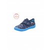 DETSKÉ PAPUČE SUPERFIT BILL MODRÉ S AUTÍČKAMI R31