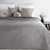 Elegantný zamatový prehoz na posteľ LUIZ10 strieborný Rozmer prehozu (šírka x dĺžka): 170x210cm