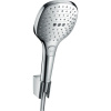 HANSGROHE Raindance Select E sprchová súprava, ručná sprcha 3jet 120 x 120 mm, sprchový držiak a sprchová hadica 125 cm, chróm, 26700000