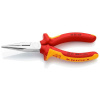 Knipex Půlkulaté kleště s břity chromované 160 mm 2506160