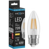 Mexen Vintis LED žiarovka filament E27, C35, 6W, Teplá - 2700K, 720 lm, číra - L154-E27-0627-00