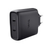 TRUST MAXO 65W 2P USB-C GAN CHARGER BLK (25525)