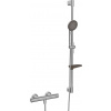 Hansa Sprchová baterie Prisma se sprchovým setem 150 mm broušená ocel 4813043180