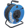 BGS technic 3378 BGS , Kabelový buben 50 m 3 x 1,5 mm2 4 zásuvky s uzavíracím víčkem IP 44 3500 W