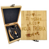 Sablio Darčeková sada na víno Si trúbka, ale si moja trúbka: 147×168×49 mm