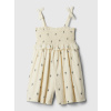 GAP Baby vzorovaný overal Béžová 12-18M Béžová Béžová