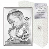 Strieborný obrázok Svätý pápež John Paul II 6287 13 (Strieborný obrázok Svätý pápež John Paul II 6287 13)