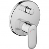 Hansgrohe Vaňová batéria Vernis Blend s prepínačom, chróm 71466000