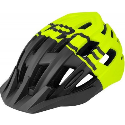 Helma na bicykel Force CORELLA MTB, čierno-fluo L-XL, 57 cm - 61 cm (8592627106552)