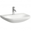 Laufen Lua Závesné umývadlo 65 x 46 cm bez prepadu, LCC biela H8110864001561