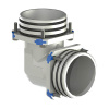 SICOMAT - Potrubní rozvody stlačeného vzduchu Koleno 90° 110 mm
