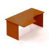 Lenza Ergonomický stôl Visio 160 x 100 cm, ľavý, čerešňa