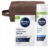Nivea Men gél na holenie + balzam po holení + kozmetická taštička