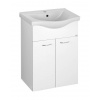 AQUALINE KERAMIA FRESH umývadlová skrinka 51,1x74x34cm, biela 50057