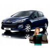 ZÁCLONY NA MAGNETOCH PEUGEOT 308 A 1 HATCHBACK