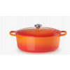 Le Creuset Signature - Pekáč oválny s pokrievkou, objem 8,9 litra, volcanique 21178350902430