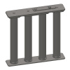 Magnetický rošt MR 250x250x50/4 VVM-1-80-P 51824