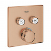 Grohe Grohtherm SmartControl Termostatická batéria pod omietku s 2 ventilmi, kefovaný Warm Sunset 29124DL0-GR
