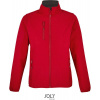 SOL'S | Falcon Women, Dámska 3-vrst. softshell. bunda, červená pepper, 3XL