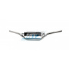 Riadidlá s hrazdou (priemer 22mm) KYOTO s polstrom - Minicross - strieborné