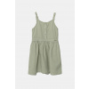 Ľanové šaty pre deti Guess J5GK27.WG5G0.PPYA zelená 125-135