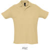 SOL's Collection Polokošile Summer II, krátký rukáv COT25134212004-sand XL Písková