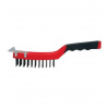 Strend pro Kefa CG385, 4 radová, oceľová, so škrabkou, ComfortGrip