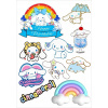 CUKROVÁ TLAČ jedlý obrázok na tortu Cukrová hmota Cinnamoroll Hello Kitty Kuromi