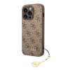 Guess 4G Charm Zadný Kryt pre iPhone 13 Pro Tone on Tone Brown 14540423