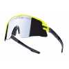 Okuliare FORCE AMBIENT fluo-šedé, čierna zrkadlové sklá