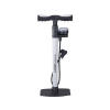 Ručná pumpa Extol Premium Bicycle pump with pressure gauge and drain valve strieborná