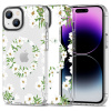 Tech-Protect MagMood Apple iPhone 15 MagSafe White Daisy