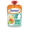 Sunar Cool Ovocná kapsička Banán, marhuľa, jogurt (od ukončeného 12. mesiaca) 110 g detská ovocná kapsička