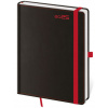 Helma B6 týždenný 2025 BLACK RED