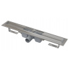 ALCADRAIN APZ1 30cm odtokový žľab s okrajom pre perforovaný rošt, nerez, APZ1-300