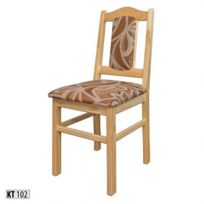 Drewmax Židle KT102 masiv (Barva dřeva: Ořech)