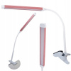 BEZTIEŇOVÁ LED LAMPA NA STÔL S KLIPSOM, KOZMETICKÁ, FLEXIBILNÉ RAMENO