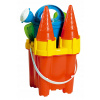 Zámkový set Androni Sand - výška 29 cm, červený
