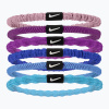 Gumičky do vlasov Nike Flex 6 ks elemental pink/bold berry/white
