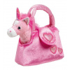 Plyšový jednorožec v kabelke Fina