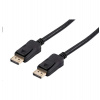Kábel C-TECH DisplayPort 1.4, 8k@60Hz, M/M, 2m (CB-DP14-2)