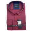 EGO MAN košeľa pánska EKR-1236 regular fit dlouhý rukáv M bordo