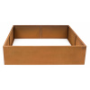 Vyvýšený záhon G21 132 x 32 x 132 cm, Corten