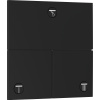 Hansgrohe ShowerSelect Comfort E - Ventil pod omietku pre 3 spotrebiče, čierna matná 15573670