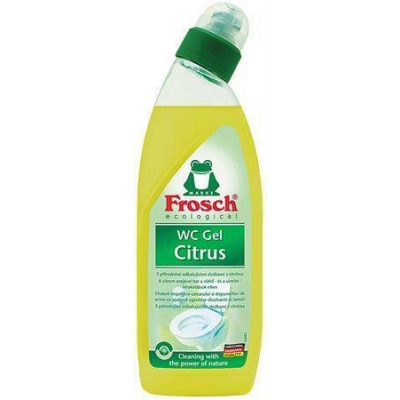 WC čistící gel, citrus, 750 ml, FROSCH