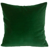 Vankúš - Vankúš zelený dekoratívny vankúš 45x45 Velor (Vankúš zelený dekoratívny vankúš 45x45 Velor)
