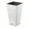 Prosperplast kvetináč Furu Square Biela 39,5 cm